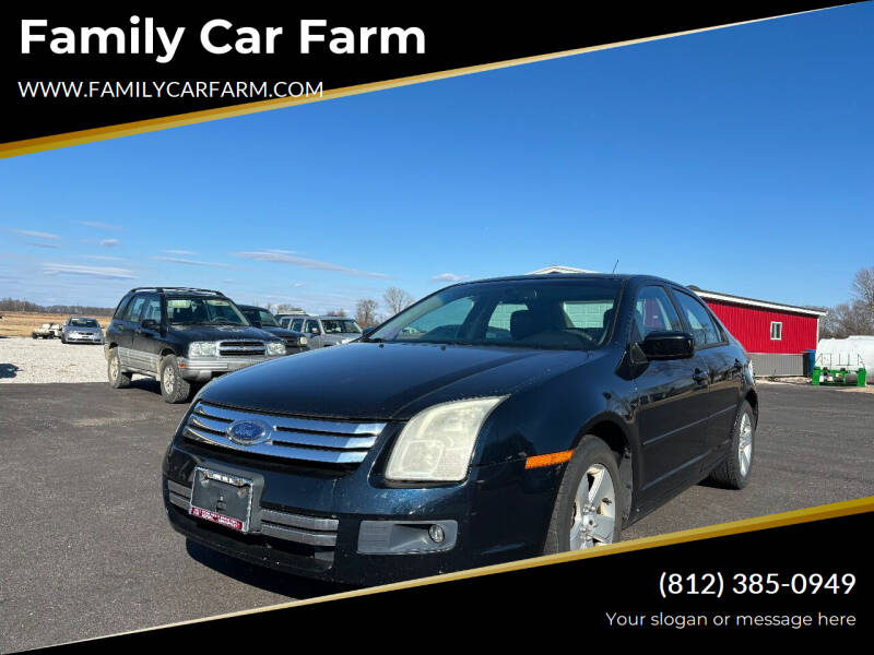 2009 Ford Fusion for sale at Family Car Farm in Princeton IN