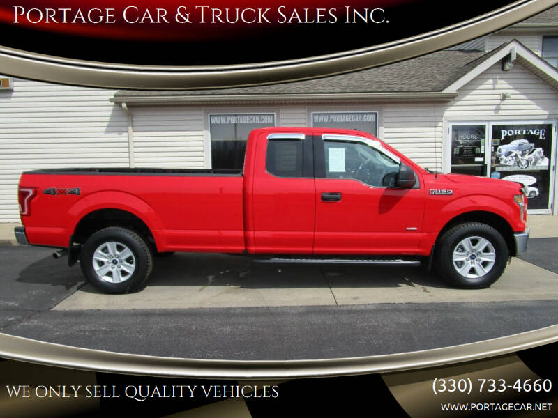 2016 Ford F-150 for sale at Portage Car & Truck Sales Inc. in Akron OH