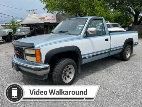 1990 GMC Sierra 1500 for sale at Texas Vehicle Brokers LLC in Sherman TX