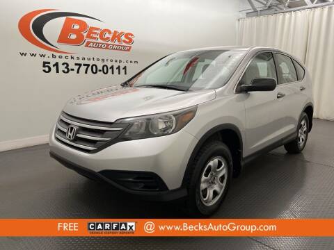 2014 Honda CR-V for sale at Becks Auto Group in Mason OH