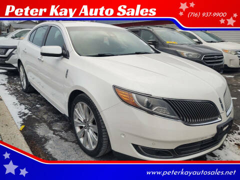 2014 Lincoln MKS for sale at Peter Kay Auto Sales in Alden NY