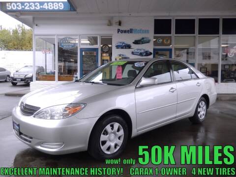 2003 Toyota Camry for sale at Powell Motors Inc in Portland OR