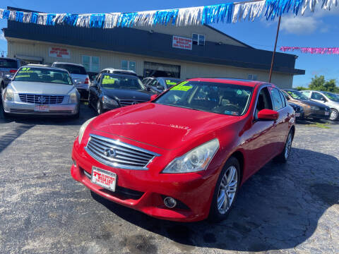 2011 Infiniti G37 Sedan for sale at Six Brothers Mega Lot in Youngstown OH