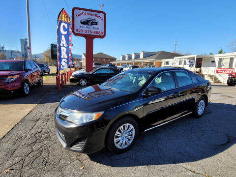 2014 Toyota Camry for sale at Ford's Auto Sales in Kingsport TN