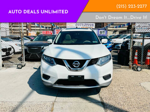 2015 Nissan Rogue for sale at AUTO DEALS UNLIMITED in Philadelphia PA