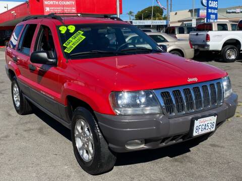 1999 Jeep Grand Cherokee for sale at North County Auto in Oceanside CA