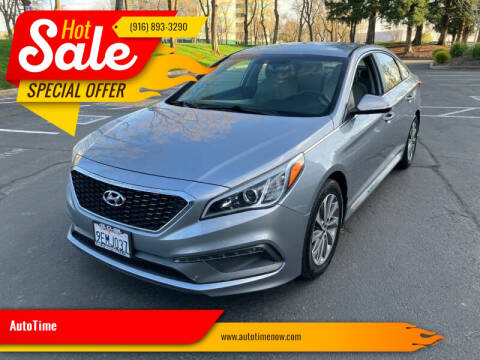 2016 Hyundai Sonata for sale at AutoTime in Sacramento CA
