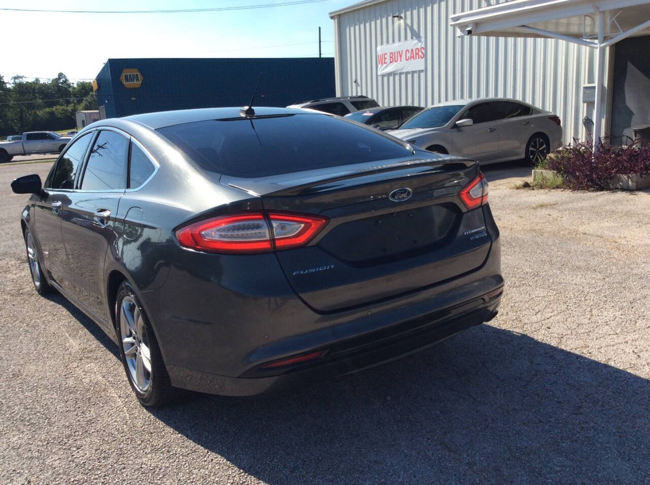 2015 Ford Fusion Hybrid for sale at SPRINGTIME MOTORS in Huntsville, TX