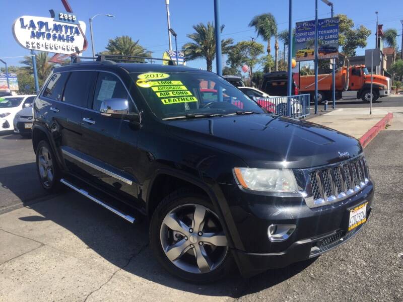 2012 Jeep Grand Cherokee for sale at 2955 FIRESTONE BLVD in South Gate CA