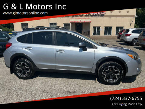 2013 Subaru XV Crosstrek for sale at G & L Motors Inc in New Kensington PA