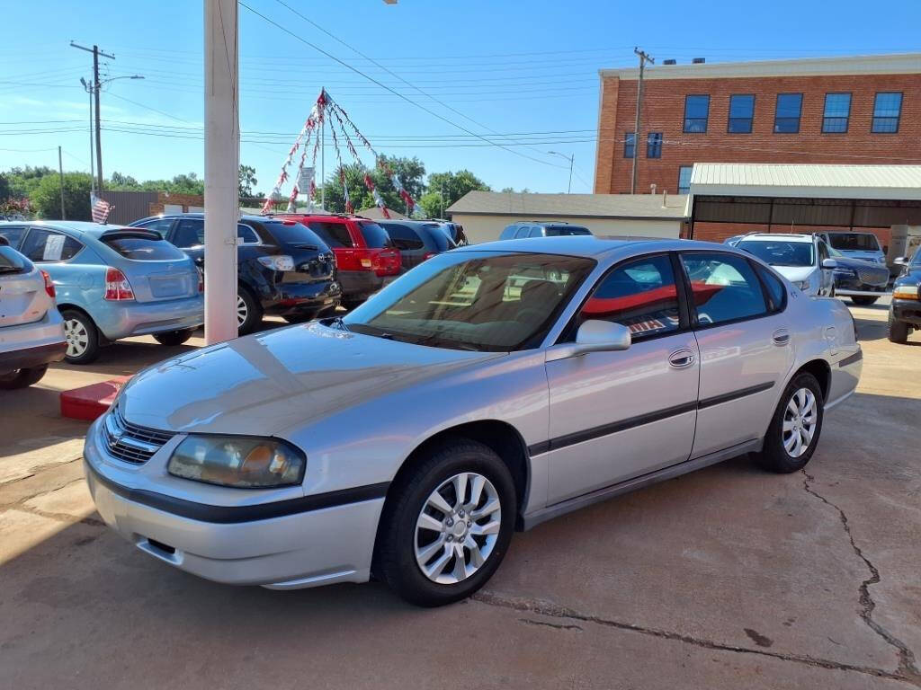 Silver 2003 Chevrolet Impala Base 4dr Sedan 1