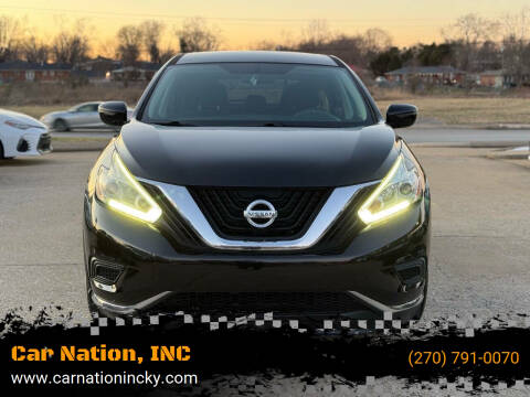 2017 Nissan Murano for sale at Car Nation, INC in Bowling Green KY
