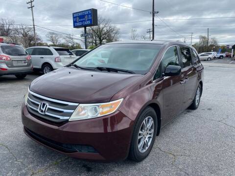 2011 Honda Odyssey for sale at Brewster Used Cars in Anderson SC