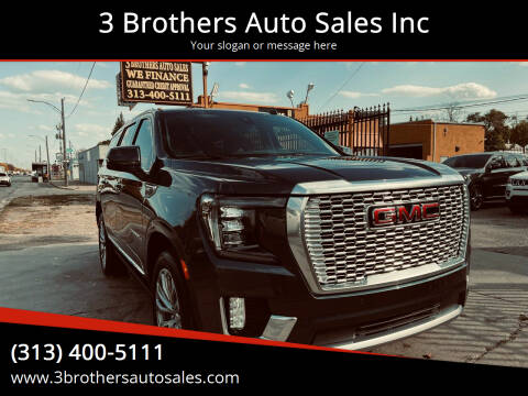2021 GMC Yukon for sale at 3 Brothers Auto Sales Inc in Detroit MI