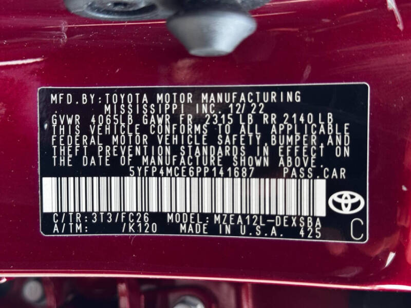 2023 Toyota Corolla SE