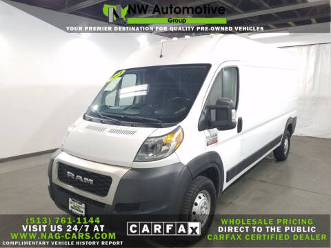 2019 RAM ProMaster for sale at NW Automotive Group in Cincinnati OH