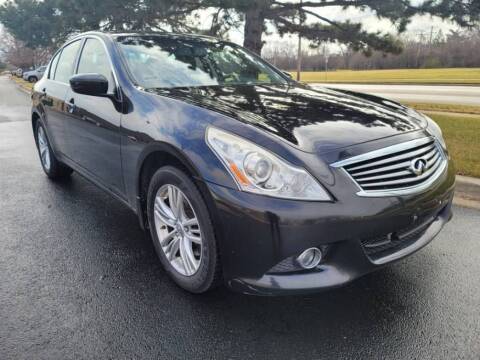 2012 Infiniti G25 for sale at TOP YIN MOTORS in Mount Prospect IL