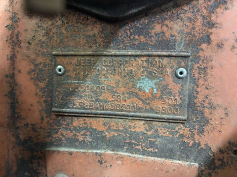 1975 Jeep CJ Utility