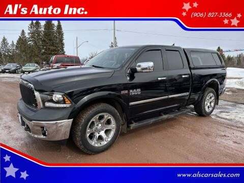 2013 RAM 1500 for sale at Al's Auto Inc. in Bruce Crossing MI