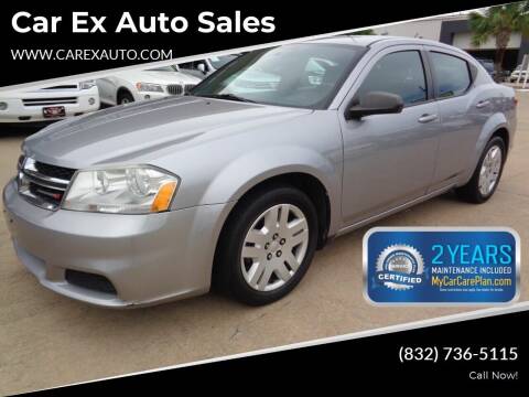 2013 Dodge Avenger for sale at Car Ex Auto Sales in Houston TX