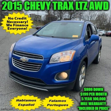 2015 Chevrolet Trax for sale at D&D Auto Sales, LLC in Rowley MA