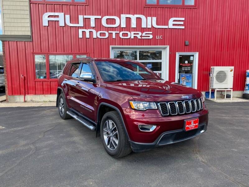 2017 Jeep Grand Cherokee for sale at AUTOMILE MOTORS in Saco ME