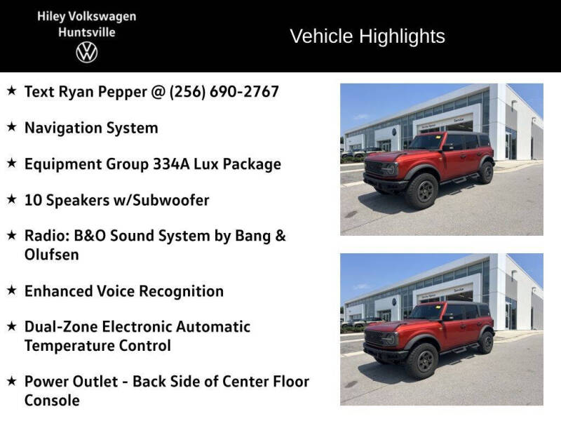 2023 Ford Bronco Badlands Advanced