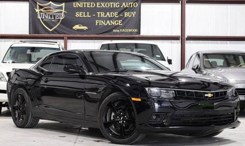 2015 Chevrolet Camaro for sale at United Exotic Auto in Houston TX