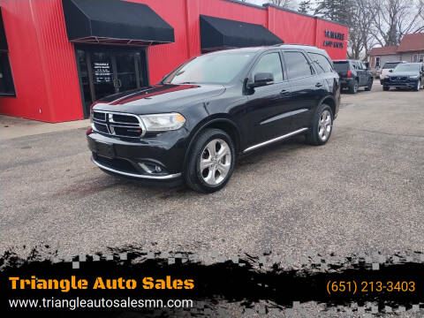 2014 Dodge Durango for sale at Triangle Auto Sales in Forest Lake MN