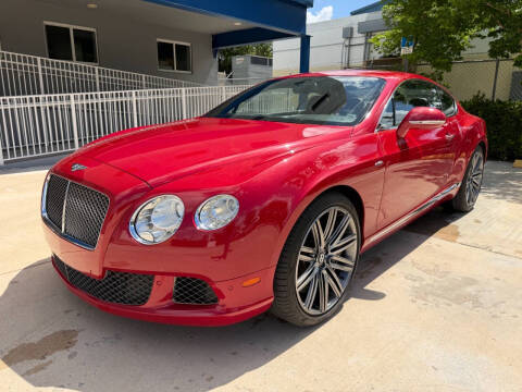 2014 Bentley Continental GT Speed