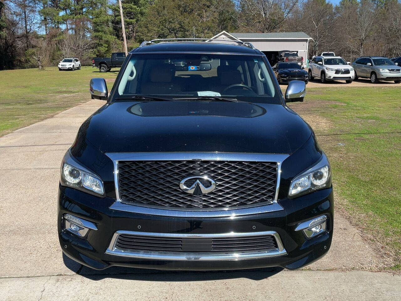 2017 INFINITI QX80 for sale at Q & M Motors in Flowood, MS