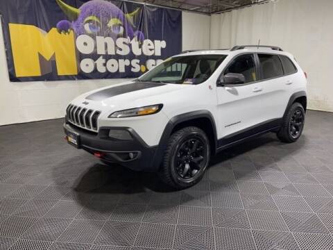 2018 Jeep Cherokee for sale at Monster Motors in Michigan Center MI