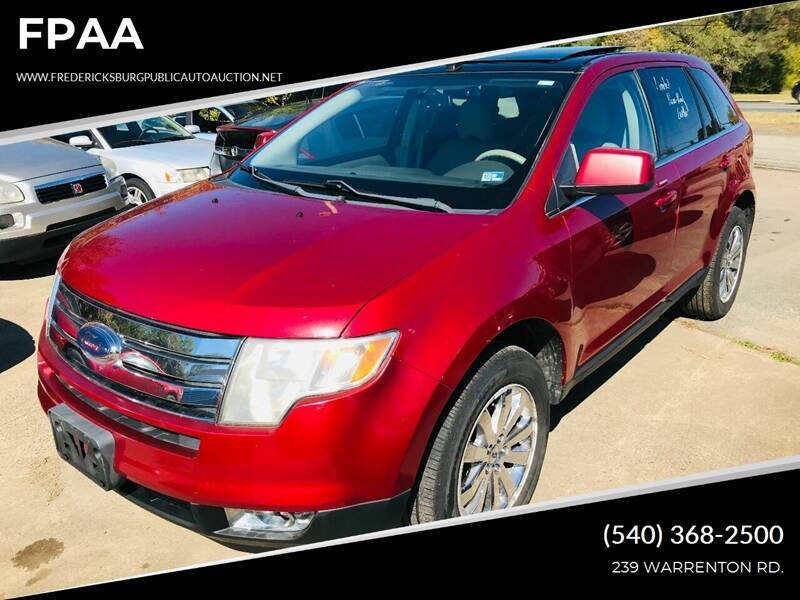 2008 Ford Edge for sale at FPAA in Fredericksburg VA