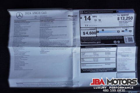 2024 Mercedes-Benz G-Class AMG G 63