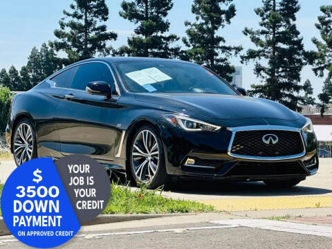 2017 Infiniti Q60 for sale at Platnum Motors in Sacramento CA