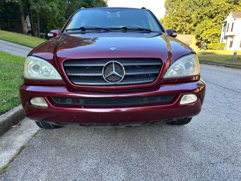 2002 Mercedes-Benz M-Class for sale at Palmer Automobile Sales in Decatur GA