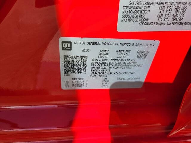 2022 Chevrolet Silverado 1500