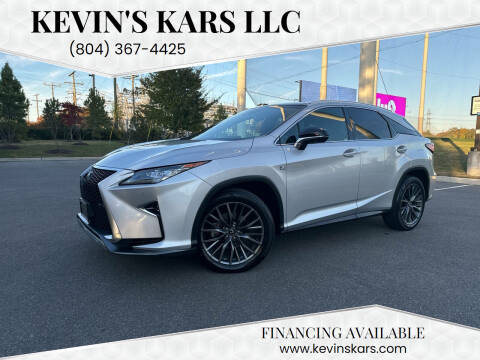 2017 Lexus RX 350 for sale at Kevin's Kars LLC in Richmond VA