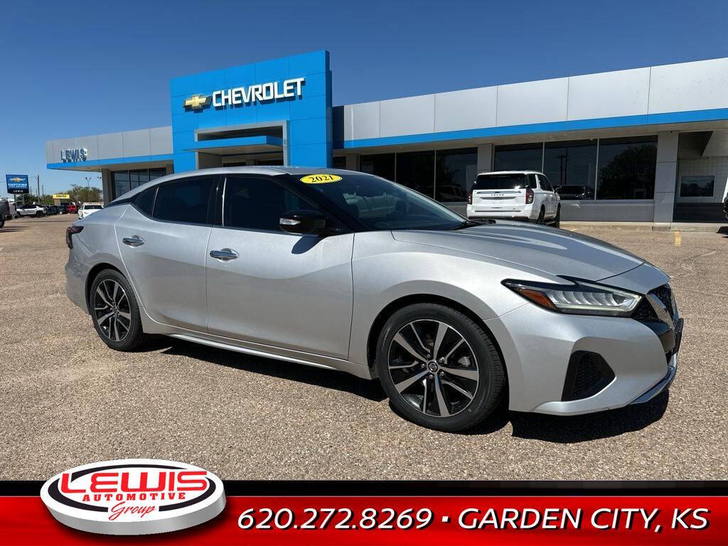 2021 Nissan Maxima for sale at Lewis Chevrolet of Garden City in Garden City, KS