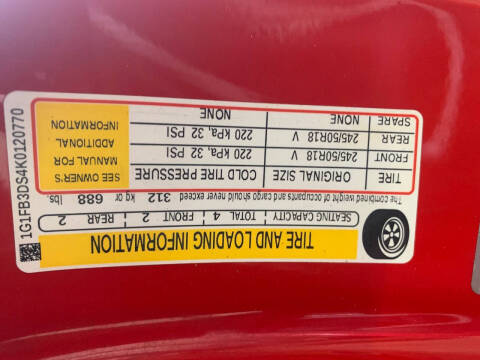 2019 Chevrolet Camaro LT