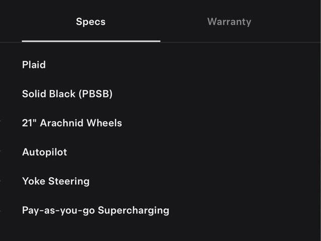 2023 Tesla Model S Plaid