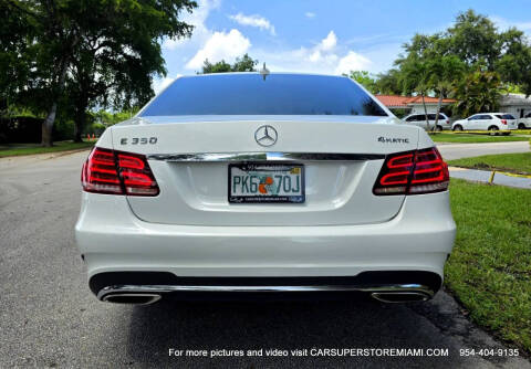 2016 Mercedes-Benz E-Class E 350 4MATIC