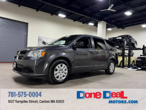 2018 Dodge Grand Caravan for sale at DONE DEAL MOTORS in Canton MA