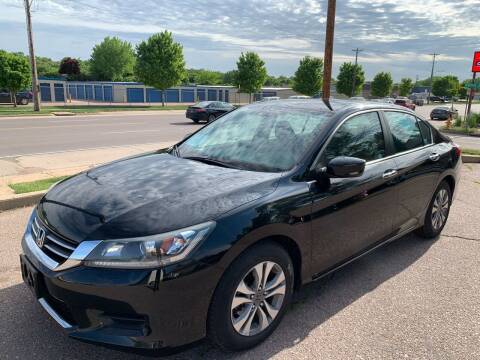 2014 Honda Accord for sale at Motor Solution in Sioux Falls SD