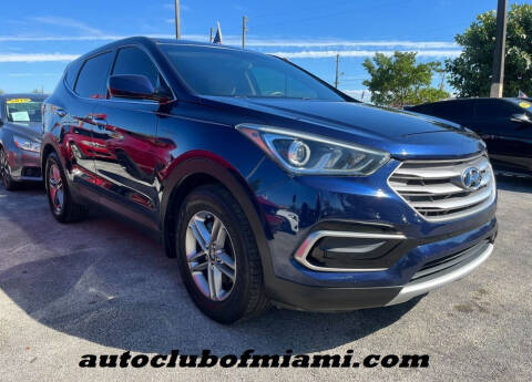 2017 Hyundai Santa Fe Sport for sale at AUTO CLUB OF MIAMI, INC in Miami FL