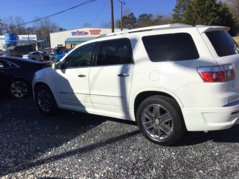 2012 GMC Acadia Denali