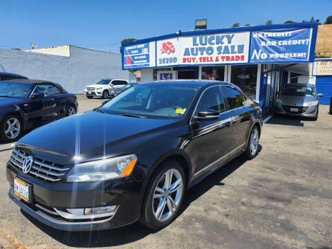 2013 Volkswagen Passat for sale at Lucky Auto Sale in Hayward CA