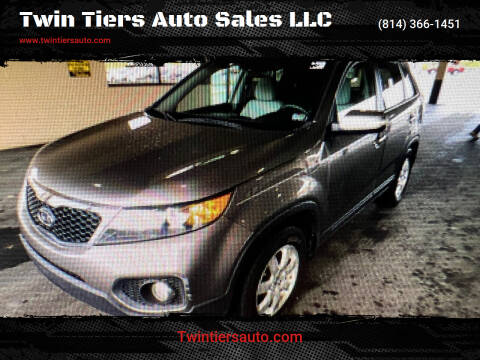 2013 Kia Sorento for sale at Twin Tiers Auto Sales LLC in Olean NY