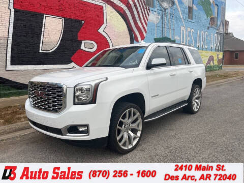 2020 GMC Yukon for sale at D3 Auto Sales in Des Arc AR