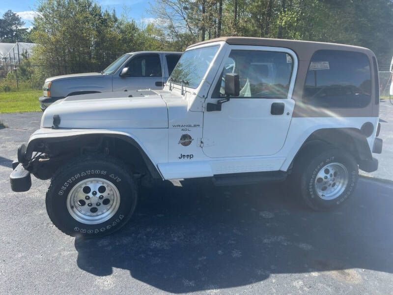 1998 Jeep Wrangler for sale at AUTO LANE INC in Henrico NC